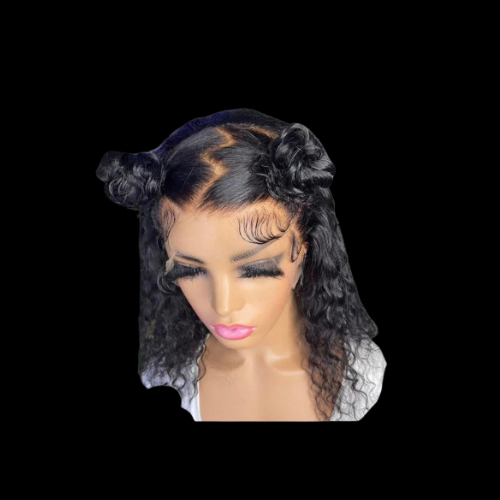 Water Wave HD Lace Frontal Wig (Bleach Knots)
