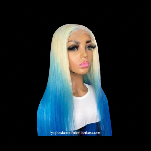 Glueless Lace Closure 613 Blonde Wig
