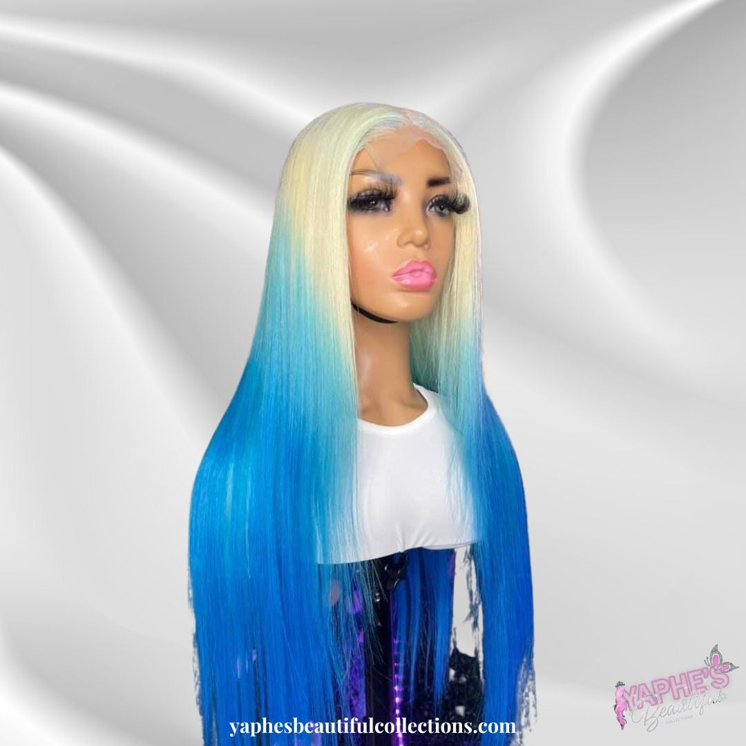 Glueless Lace Closure 613 Blonde Wig