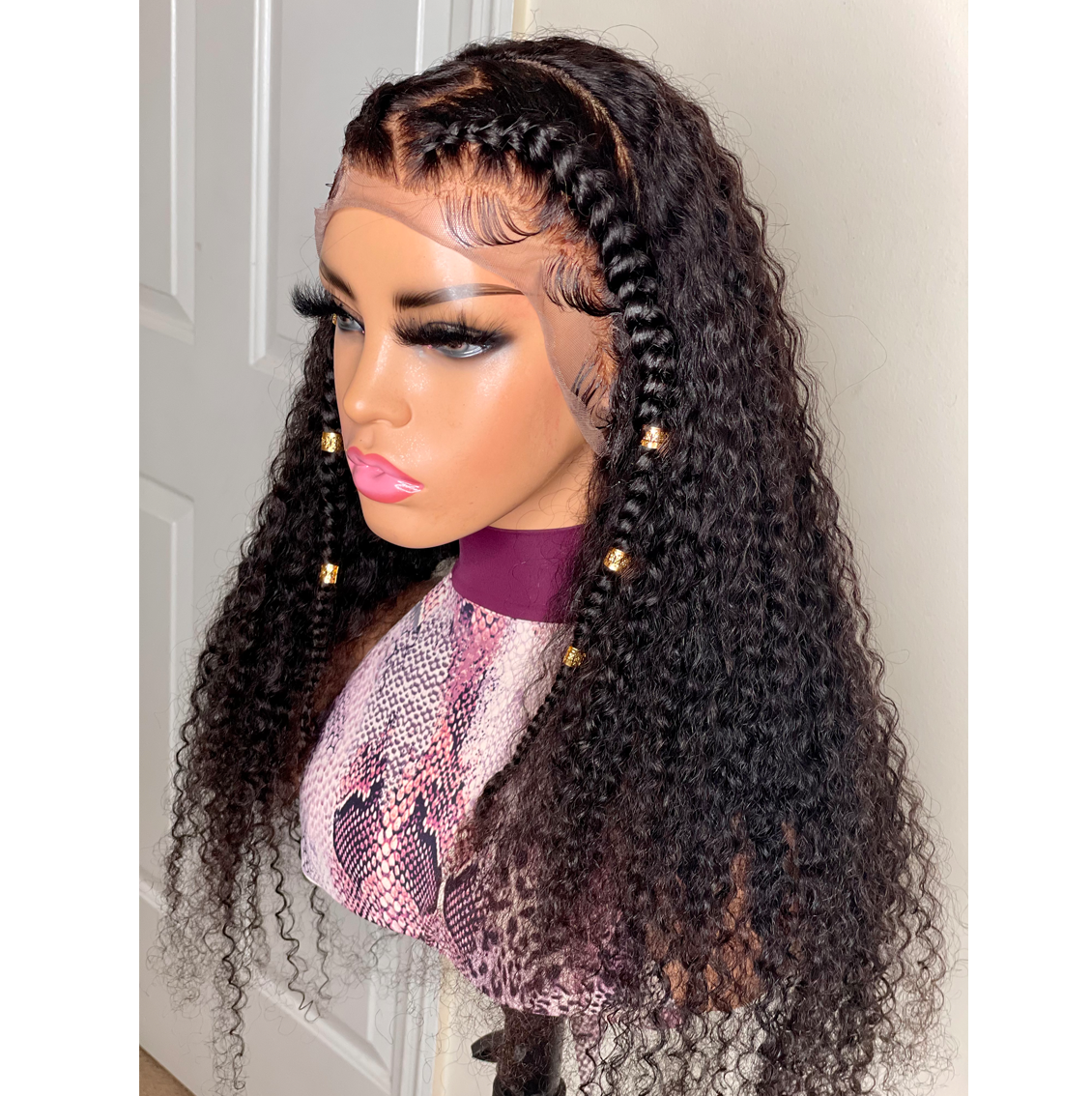 Brazilian Lace Frontal Wig (Deepcurly)