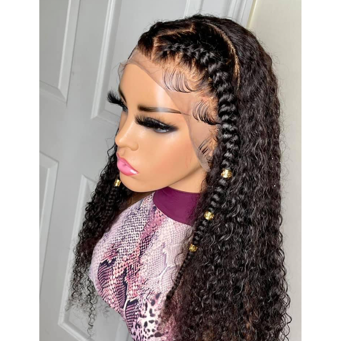 Brazilian Lace Frontal Wig (Deepcurly)