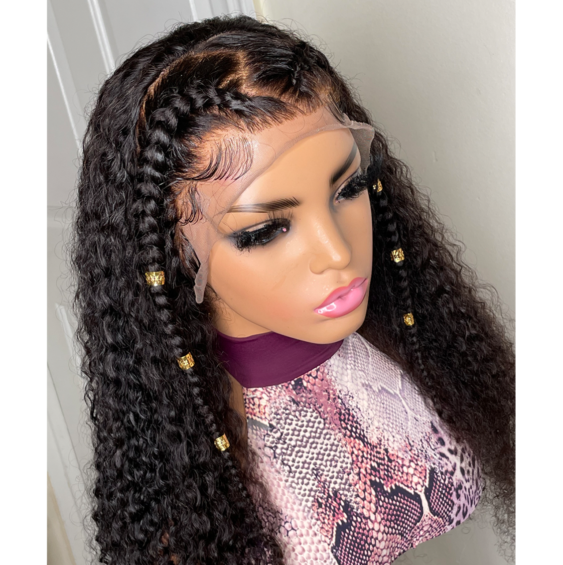 Brazilian Lace Frontal Wig (Deepcurly)